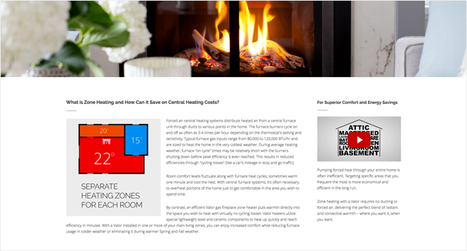 Zone Heating