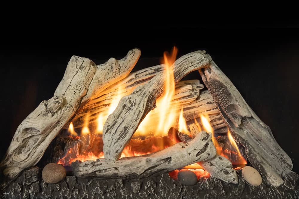 Valor Madrona Gas Stove Driftwood Logs