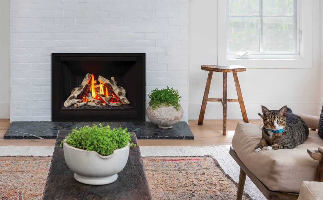 Valor gas fireplaces provide choice and reliability