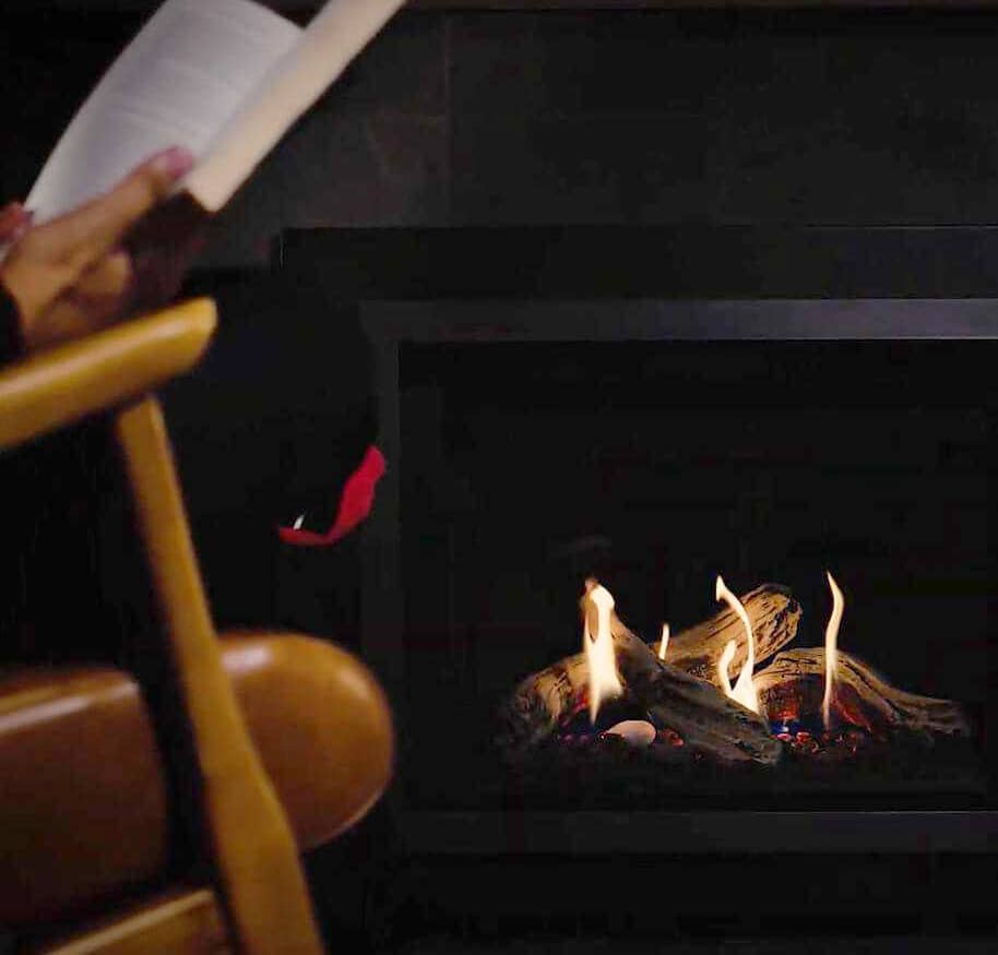 Valor Fireplaces provide reliable heat even during a power outage.