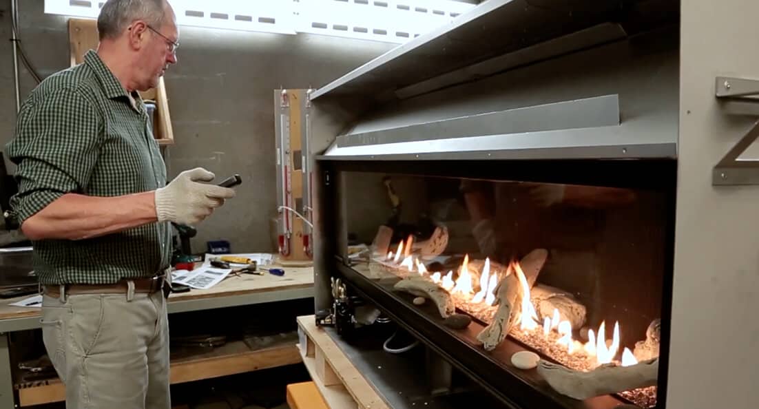 Valor gas fireplace safety
